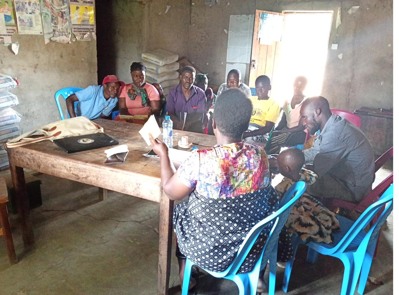 Field documentation from CCSLI community consultations and household visits in Idodi and Mapogoro villages